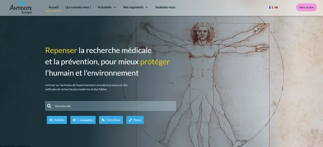 nouveau site antidote Europe